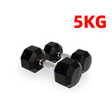 1-20Kg Rubber Hex Gym Weight Set CANNON fitness fitness fitness fitness Bodybuilding Dumbbell