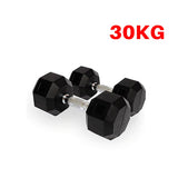1-20Kg Rubber Hex Gym Weight Set CANNON fitness fitness fitness fitness Bodybuilding Dumbbell