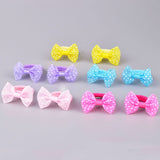 10 PCS Lovely Flower Princess Headwear Headdress Children Hair Ropes Girls Hair Accessories Kids Elastic Hair Bands