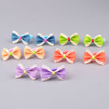 10 PCS Lovely Flower Princess Headwear Headdress Children Hair Ropes Girls Hair Accessories Kids Elastic Hair Bands