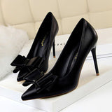 Cute bow women high heel