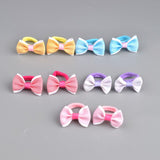 10 PCS Lovely Flower Princess Headwear Headdress Children Hair Ropes Girls Hair Accessories Kids Elastic Hair Bands