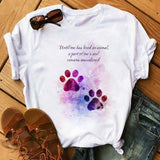 Dogs Paws Funny T Shirt