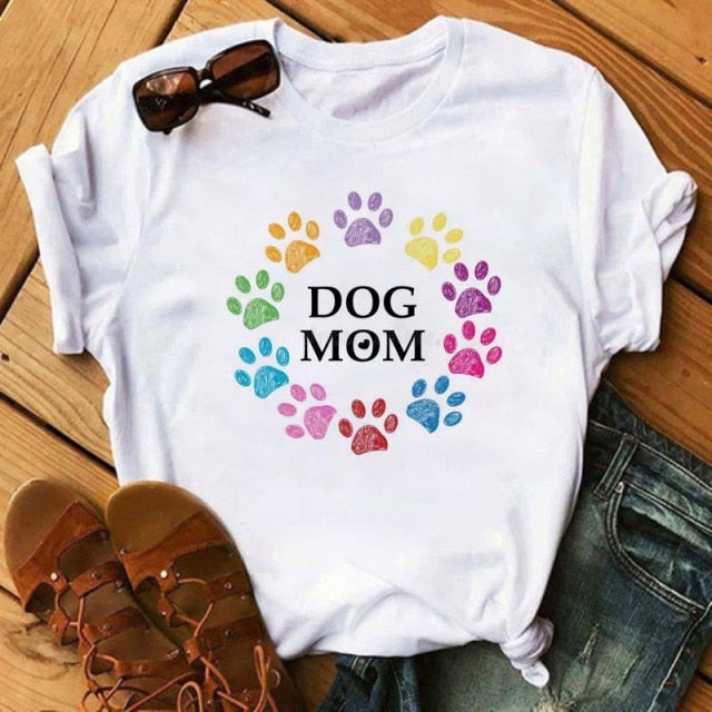 Dogs Paws Funny T Shirt