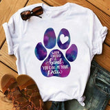 Dogs Paws Funny T Shirt