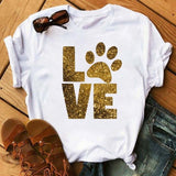 Dogs Paws Funny T Shirt