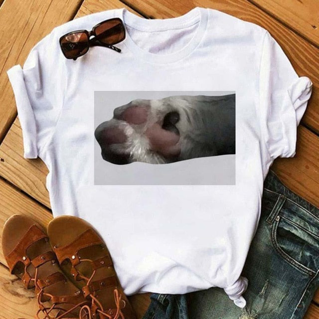 Dogs Paws Funny T Shirt