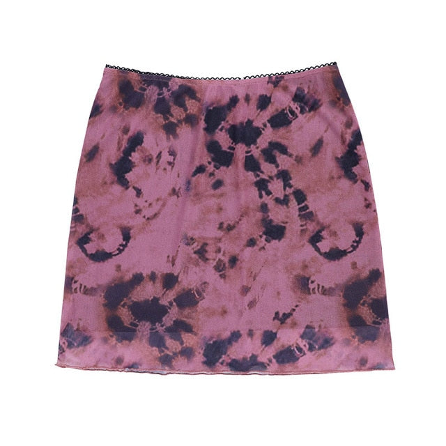Pastel Goth Mini Skirts