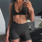 Women High Waist 2PCS/Set