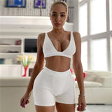 Women High Waist 2PCS/Set