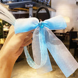 2021 New Girls Cute Cartoon Bow Butterfly Colorful Braid Headband Kids Ponytail Holder Rubber Bands Fashion Hair Accessories