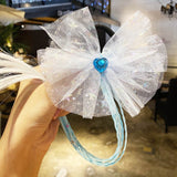 2021 New Girls Cute Cartoon Bow Butterfly Colorful Braid Headband Kids Ponytail Holder Rubber Bands Fashion Hair Accessories