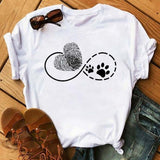 Dogs Paws Funny T Shirt