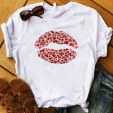 Kiss Lip Funny Summer Soft T Shirt