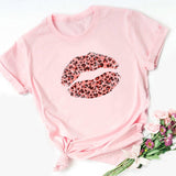 Kiss Lip Funny Summer Soft T Shirt