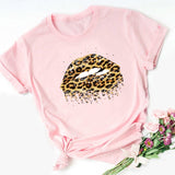 Kiss Lip Funny Summer Soft T Shirt