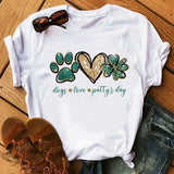 Dogs Paws Funny T Shirt