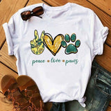 Dogs Paws Funny T Shirt