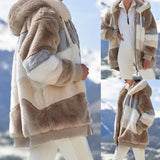 Winter Ladies Hooded Plush Jacket